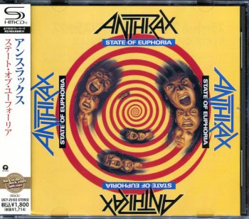 Anthrax- State Of Euphoria  japan  SHM-CD (1988-2011)