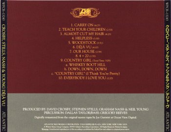 Crosby, Stills, Nash & Young - Deja Vu (1970) [Japan SHM-CD Reissue 2008]