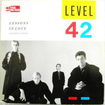 Level 42- A Lessons In Love  Vinyl  12''  Maxi Single 45Rpm (1986)