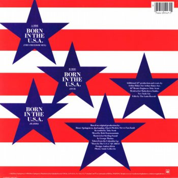 Bruce Springsteen - Born In The U.S.A. US 12'' Vinyl 24bit-96kHz  (1985)