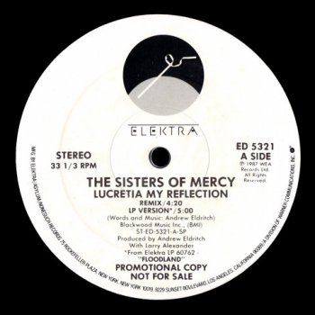 The Sisters Of Mercy - Lucretia My Reflection US 12'' Vinyl 24bit-96kHz (1987)