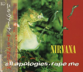 Nirvana- All Apologies Rape Me (Single) Japan MCA Victor (1993-1994)