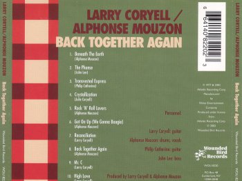 Larry Coryell / Alphonse Mouzon - Back Together Again 1977 (2002)