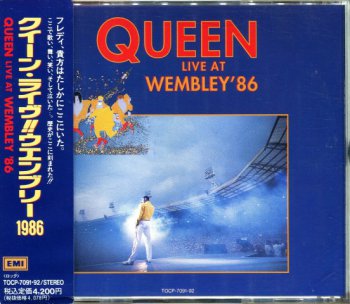 Queen- Live At Wembley  Japan  TOCP7091-2  (1986-1992)