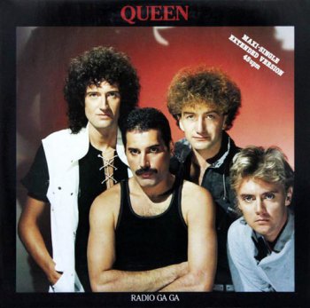Queen- Radio Ga Ga  Vinyl 12'' Maxi Single 45 Rpm (1984)