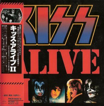 Kiss-AliveII Japan Remastered Cardsleeve  (1977-1998)