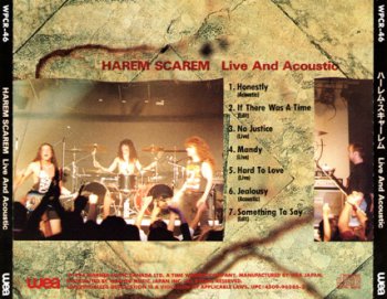 Harem Scarem - Live And Acoustic 1994 (EP, WEA/Japan)