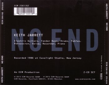 Keith Jarrett - No End (2013)