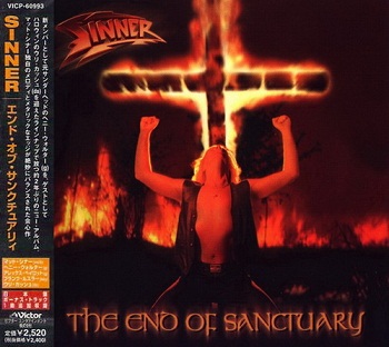 Sinner - The End Of Sanctuary (Japan Edition) (2000)