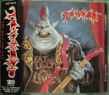 Tankard- Fat, Ugly & Live Victor VICP-5073 Japan (1991)