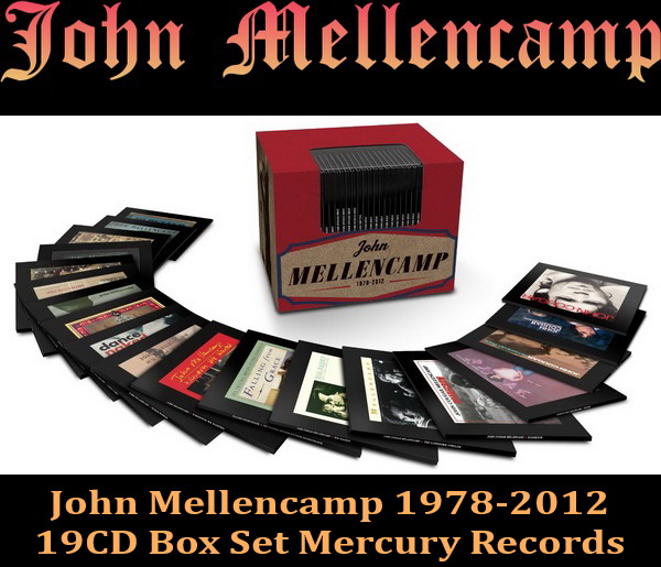 John Mellencamp 1978-2012 - 19CD Box Set Mercury Records 2013