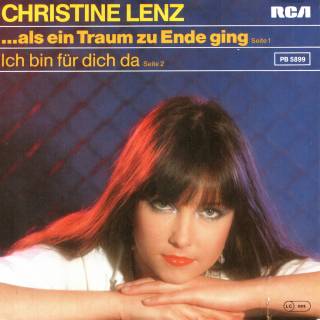 Christine Lenz - ...Als Ein Traum Zu Ende Ging (Vinyl, 7'') 1981
