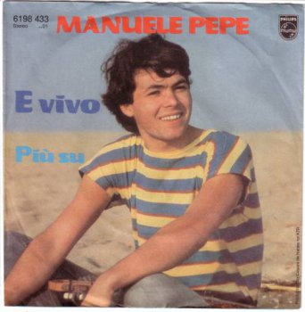 Manuele Pepe - E Vivo / Piu Su (Vinyl, 7'') 1980