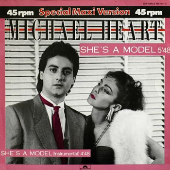 Michael Heart - She's A Model (Vinyl,12'') 1984