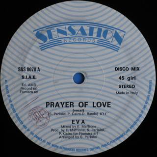 Eva - Prayer Of Love (Vinyl, 12'') 1987