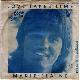 Steve Benson - Love Takes Time (Vinyl, 7'') 1981