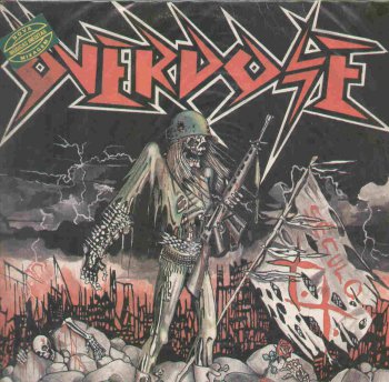 Overdose & Sepultura- S&#233;culo X.X. Bestial Devastation Split LP 24/192  (1985)