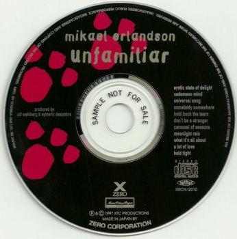 Mikael Erlandson - Unfamiliar 1997 (Zero/Japan) 