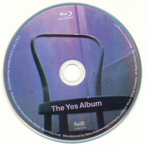 Yes: 1971 The Yes Album - Definitive Edition CD + Blu-ray Set Panegyric / Atlantic Records 2014