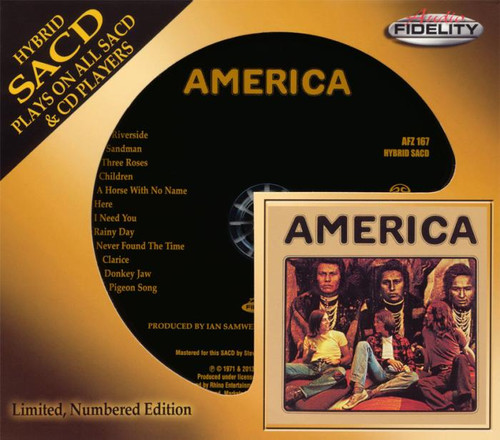 America - America - 1971 (2013, Audio Fidelity SACD)