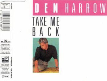 Den Harrow - Take Me Back (CD, Maxi-Single) 1989