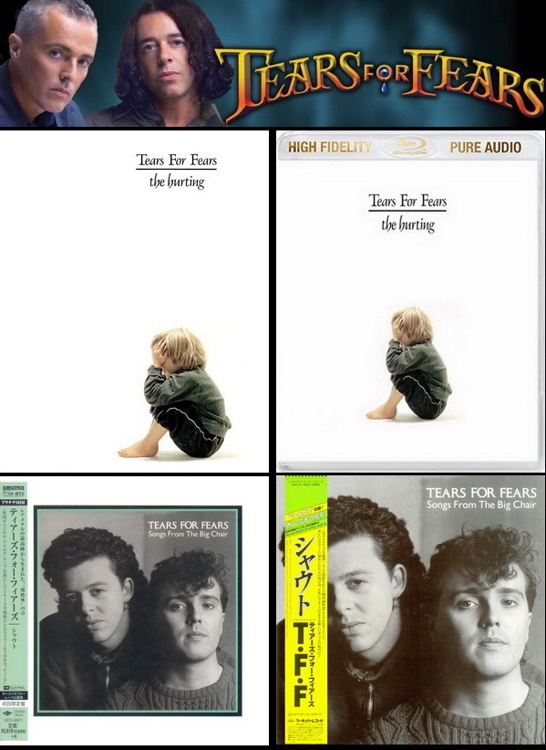 Tears For Fears - 1983 The Hurting &#9679; 30th Anniversary Edition Box Set + Blu-ray Audio / 1985 Songs From The Big Chair Mini LP PT-SHM
