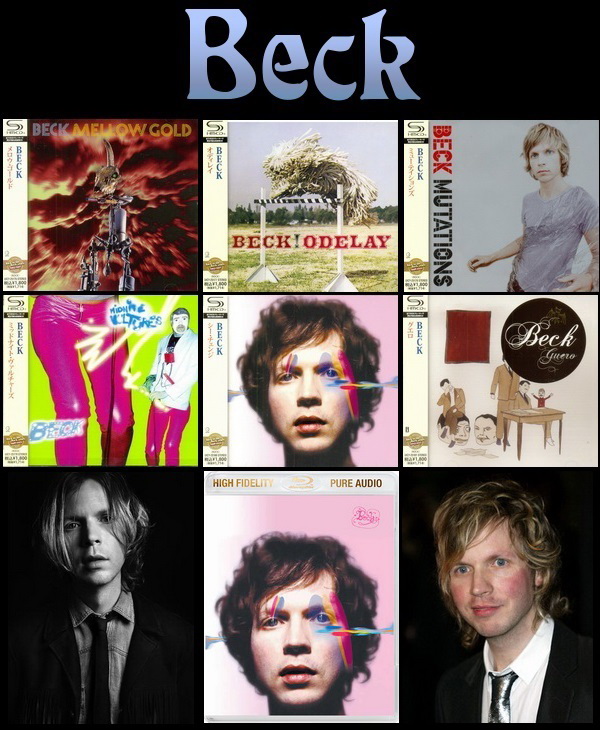 Beck: Albums Collection - SHM-CD Universal Music Japan 2012 / Blu-ray Audio Geffen Records 2013