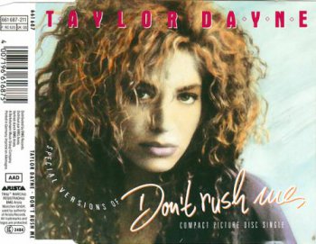 Taylor Dayne - Don't Rush Me (CD, Maxi-Single) 1988