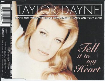 Taylor Dayne - Tell It To My Heart (CD, Single) 1995