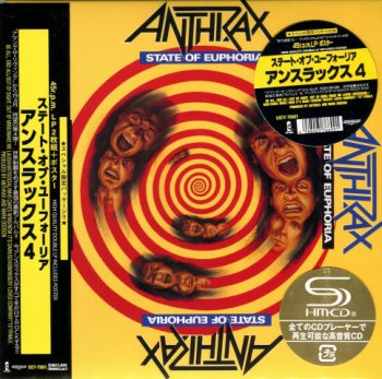 Anthrax- State Of Euphoria  Japan UICY SHM-CD (2013)