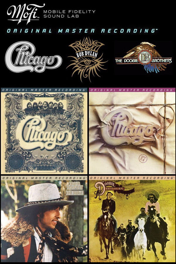 MFSL Collection - Chicago &#9679; Bob Dylan &#9679; The Doobie Brothers
