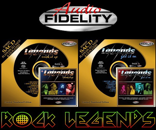 Legends: Crank It Up &#9679; Get It On / Hybrid SACD Audio Fidelity 2014