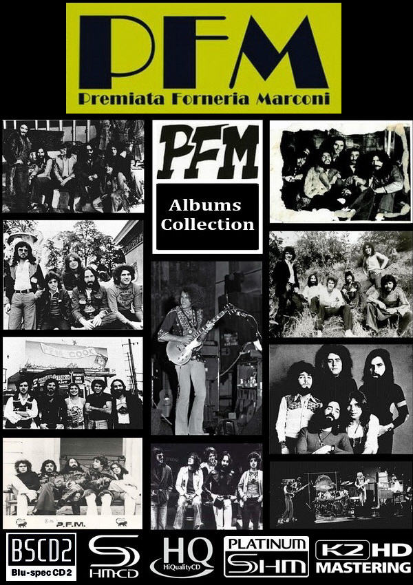 PFM: Albums Collection  - BSCD2 / PT-SHM / HQCD / SHM-CD - 2011/2014