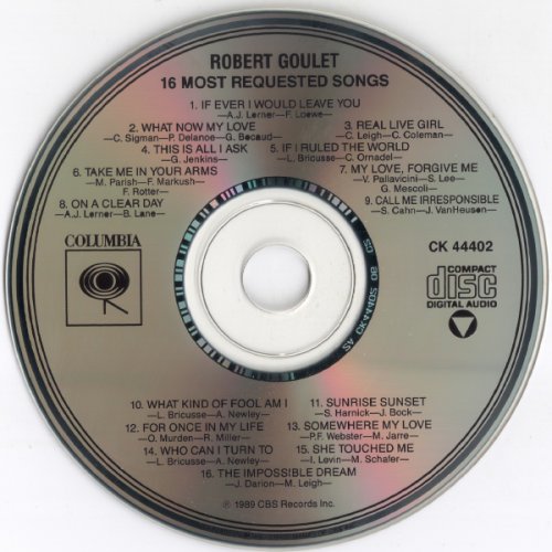 Robert Goulet - 16 Most Requested Songs (1989)