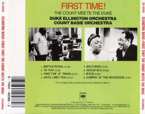 Ellington/ Basie - First Time! The Count Meets The Duke (1961/1987)