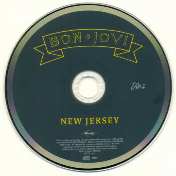 Bon Jovi: 1988 New Jersey - 2 SHM-CD + DVD Super Deluxe Box Set 2014