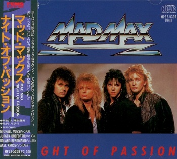 Mad Max - Night Of Passion (Japan Edition) (1987)