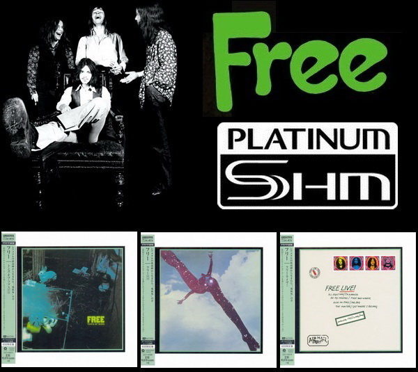 Free: 3 Albums - Mini LP PT-SHM Universal Music Japan 2014