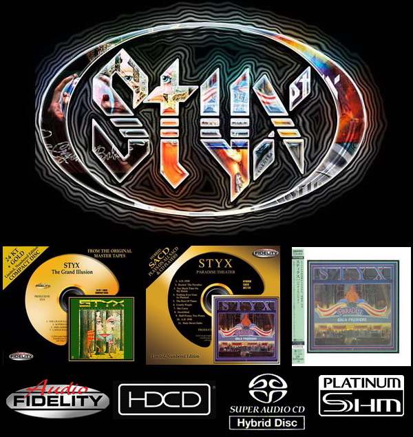 Styx: 3 Albums - Audio Fidelity / Platinum SHM-CD