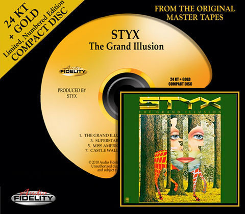Styx: 3 Albums - Audio Fidelity / Platinum SHM-CD