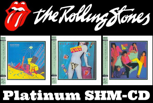 The Rolling Stones: 3 Albums Mini LP Platinum SHM-CD 2014