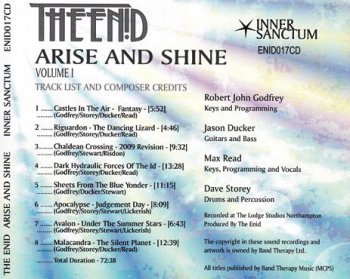 The Enid - Arise And Shine Volume 1 (2009) 