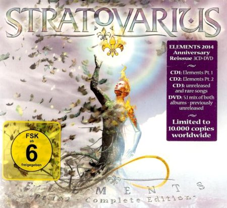 Stratovarius - Elements (Рt.1 & 2) [3СD] (2014)