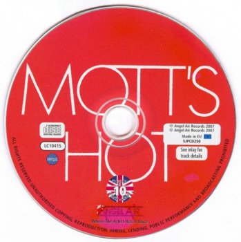Mott The Hoople - "Fairfield Halls, Live 1970" - 2007 (SJPCD 250)