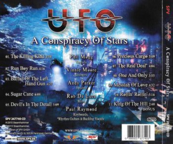 UFO - A Conspiracy Of Stars [Limited Edition] (2015)