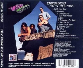 Barren Cross - Rattle Your Cage (1994)