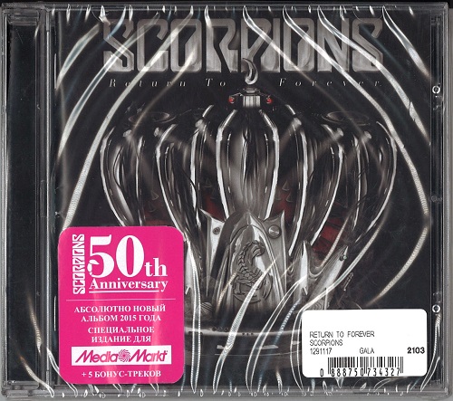 Scorpions - Return To Forever [Media Markt Deluxe Edition] (2015)