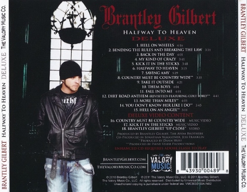 Brantley Gilbert - Halfway To Heaven (Deluxe) (2011)