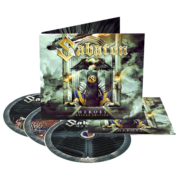 Sabaton - Heroes [DELUXE EDITION US-IMPORT, 3 CD] (2015)