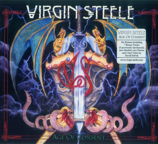 Virgin Steele- Age Of Consent (1988) [2CD, Reissued 2011]